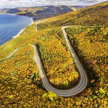 Cabot Trail, Cape Breton Island, Nova Scotia