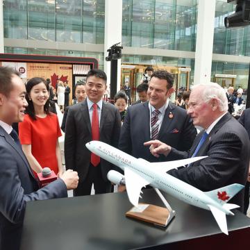 Participation de Destination Canada à la délégation du gouverneur général en Chine 1